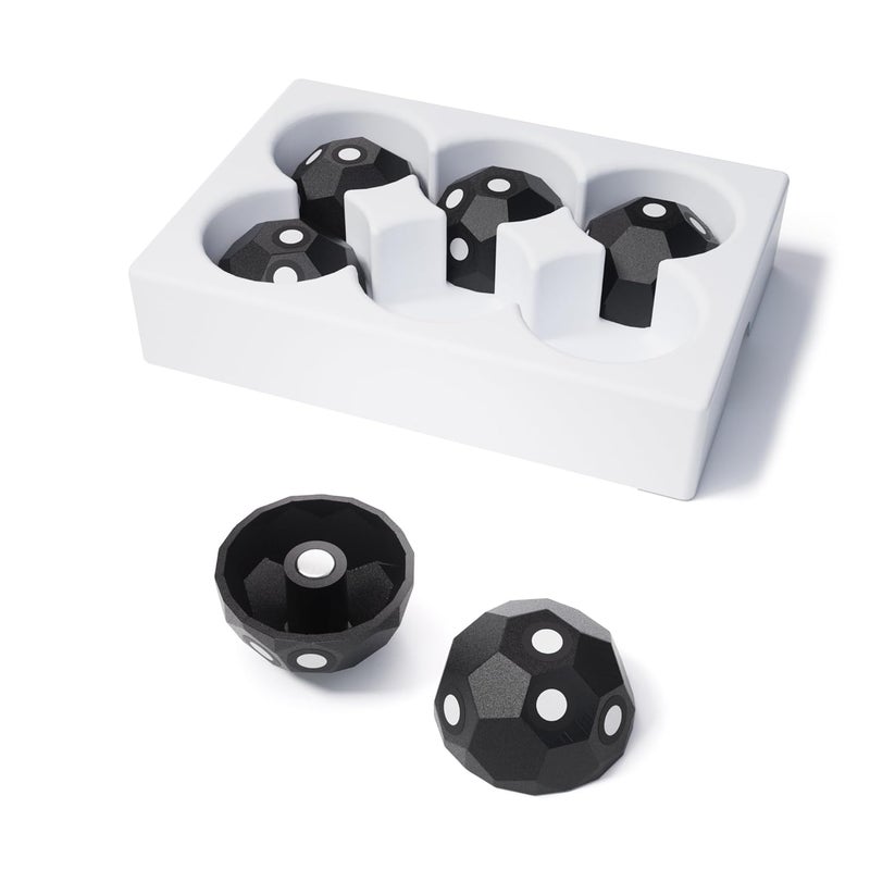 Revopoint 6 Pieces 3D Magnetic Dome Marker Kit for 3D Scanning, 3D Scanning Markers for 3D Scanners, 3D Tracking Dots for Preventing Tracking Loss and Enhance Accuracy, 3D Reference Point Marker - Image 1